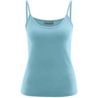 HempAge Shirttop Elastisches Trägertop Hanf/Biobaumwolle Slim Fit