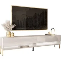 Lookway Lowboard CALANTE 180 cm RTV Schrank auf Beinen und LED-Beleuchtung