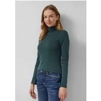 s.Oliver Langarmshirt T-Shirt Longsleeve im Slim Fit mit Rollkragen
