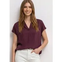 STREET ONE Hemdbluse aus softer Viskose