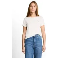 TOM TAILOR Denim T-Shirt (1-tlg) Stickerei