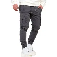 SOULSTAR Cargohose SPROSEAU Herren Jogger Chino Jeans Hose Stoffhose