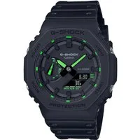 CASIO G-SHOCK Chronograph GA-2100-1A3ER, Quarzuhr, Armbanduhr,Herrenuhr,digital, bis 20bar wasserd.Resinarmband