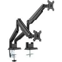 Universal Dual Monitorhalter, Monitorhalterung schwarz