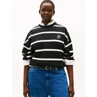 Tommy Hilfiger Curve Sweatshirt CRV TH SCRIPT MDRN TERRY SWTSHRT in großen Größen