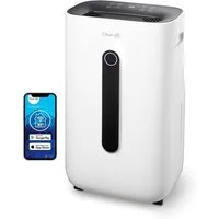 Clean Air Optima Luftentfeuchter CA-706 SMART - Luftentfeuchter und Luftreiniger, für 175 m³ Räume, Entfeuchtung 20 l/Tag, Tank 6,5 l, Clean Air Optima® App