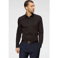 OLYMP Businesshemd No. Six 24/Seven super slim in bequemer Jersey-Qualität