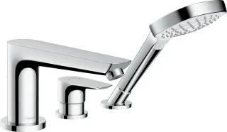 Hansgrohe 3-Loch Wannenmischer Talis E F-Set chrom Wannenrandmontage, 71730000 , 71730000 71730000