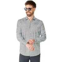Opposuits Kostüm Discoballer Hemd, There's a Mirror on the Dancefloor: Hemd zum Kugeln