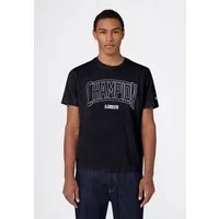 Champion T-Shirt COLLEGE Relax Fit Crewneck T-Shirt Kurzarm, mit Rundhalsausschnitt, aus Baumwolle