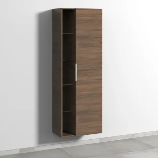 Sanipa 3way Stauraumschrank mit 1 Tür und offenen Fächern, Eiche-Arizona UM18180