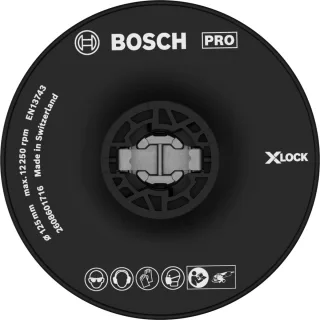 Bosch PRO X-LOCK Stützteller, hart, 115 mm - 2608601716