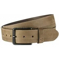 camel active Ledergürtel aus Nubukleder aus Leder