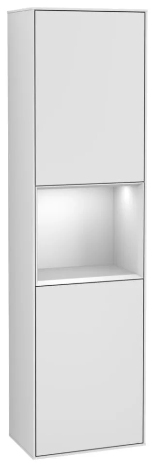 Villeroy & Boch Hochschrank Finion F47 418x1516x270mm mit A: (Scharn.) re, F470MTMT F470MTMT