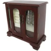 Yudu Schmuckkoffer Holz Schmuckkasten Schmuckkasten