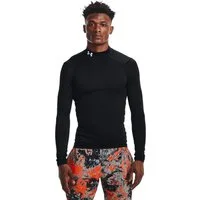 Under Armour® Trainingsshirt UA CG ARMOUR COMP MOCK Langarm-Ausführung, mit Stehkragen, schnell trocknend, atmungsaktiv