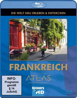 Frankreich - Discovery Atlas [Blu-ray]