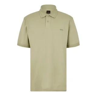 Boss - Poloshirt für Herren, Verriegelung, kurzärmlig (Grün)