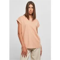 URBAN CLASSICS Rundhalsshirt Ladies Extended Shoulder Tee Damen T-Shirt