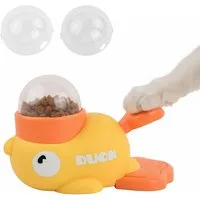 FELIXLEO Tier-Intelligenzspielzeug Entenform Interaktiver Leckerli Spender 2 in 1 Slow Feeder für Hunde, (1-tlg)