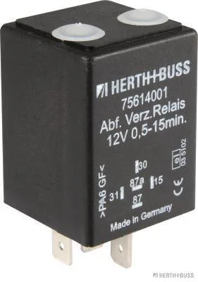 HERTH&BUSS Zeitrelais, 15 A, 5 pins - 75614001
