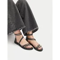 Jenny Jenny Damen Sandals Schwarz SF127-01 Sandale