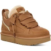 UGG W LOWMEL Sneaker Midcut Sneaker, Schnürschuh mit gepolstertem Schaftrand