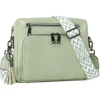 TAN.TOMI Umhängetasche Damen Crossbody Bag Moderne Taschen mit Abnehmbar Schultergurt, Für Tägliches Arbeiten Einkaufen Verabredungen Reisen