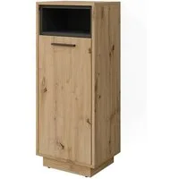 Vicco Midischrank Beatrice, Eiche/Anthrazit, 38 x 93 cm (1-St)