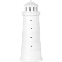 Räder Design Windlicht räder Meeresrauschen LED Leuchtturm aus weißem Porzellan 11,5cm mit
