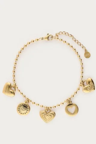 My Jewellery - Armband mit Charms gold - Gr. - OS