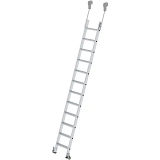 Munk Stufen-Regalleiter fahrbar - 041412