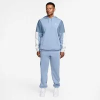 Nike Sportswear Trainingsanzug M NK CLUB FLEECE HDED TRACK GX, mit durchgehendem Reißverschluss, aus Baumwolle und Polyester