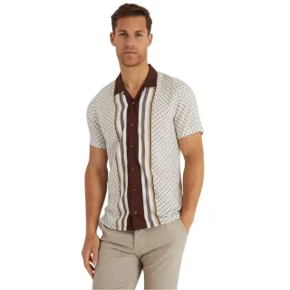Threadbare - Hemd für Herren (Cremefarbe)