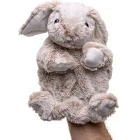 Uni-Toys Kuscheltier Handpuppe - verschiedene Modelle - Plüsch-Puppe - Plüschtier, zu 100 % recyceltes Füllmaterial