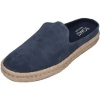 TOMS SANTIAGO MULE Espadrille Navy Suede