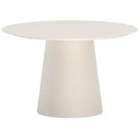 ebuy24 Gartentisch Lanzo Gartentisch Ø120cm beige.