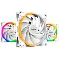 Light Wings White 140mm PWM high-speed Triple Pack, Gehäuselüfter weiß, 3er Pack, inkl. ARGB-Hub, 140 mm