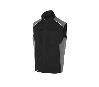KÜBLER ACTIVIQ Weste schwarz/anthrazit 4XL - 7250 5365-9997-4XL