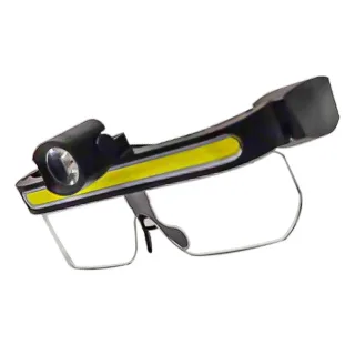 XANES LED Glasses Light Multifunctional Outdoor Sports Goggles with Head Light Type-C Charging Waterproof Anti-fog Impac