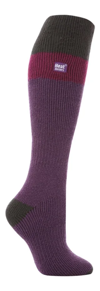 Extra lange kniehohe Ski-Thermo-Skisocken für Damen, 2,3 TOG