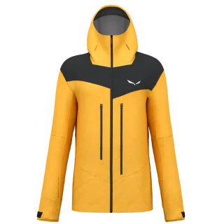 SALEWA - Ortles 3L Powertex Jacke Herren - Gelb (Gr.52)