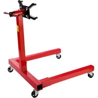 Arebos Werkstattkran Motorträger Motorhalter Getriebehalter Montageständer, Maximale Ladekapazität: 570 kg Maße B x L x H: 880 x 970 x 915 mm, Breite Stangen: 6 cm
