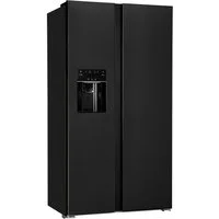 exquisit Side-by-Side SBS520-CF-040E inoxlook-az SBS520-CF-040E inoxlook-az, 177 cm hoch, 90 cm breit