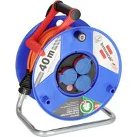 Brennenstuhl IP44 Kabeltrommel 40 m AT-N05V3V3-F 3G1.5 1208750 Kabeltrommel, UV-Beständig, für Außenbereich geeignet
