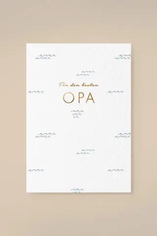 Leevje Postkarte Opa