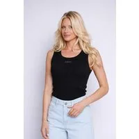Liu Jo Tanktop - Top Damen - Tanktop - Trägertop - schwarzes Rippentop