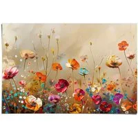 Reinders! Poster Sommerliches Blumenfeld, Hobbyraum - Mehrfarbig - 150 gr. Papier - 91,5x61 cm