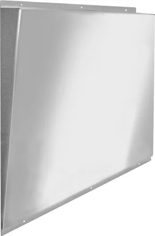 KWC Aquarotter Spiegel, HEAVY DUTY, Edelstahl, 460x531x62 mm, schräg, sichtb. Bef., 2000103195 2000103195