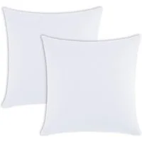 Müskaan Kissenbezug Kissenbezug 40x40 40x80 80x80 2er Pack Mikrofaser Kissenhülle, (2 Stück), mit Reißverschluss